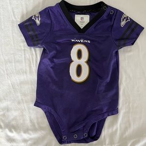 Baltimore Ravens 8 Lamar Jackson infant baby Jersey 18m 12m